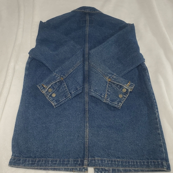 Ralph Lauren Jeans Co. Polo Denim Jacket Chore Coat Barn Shirt - Picture 5 of 16